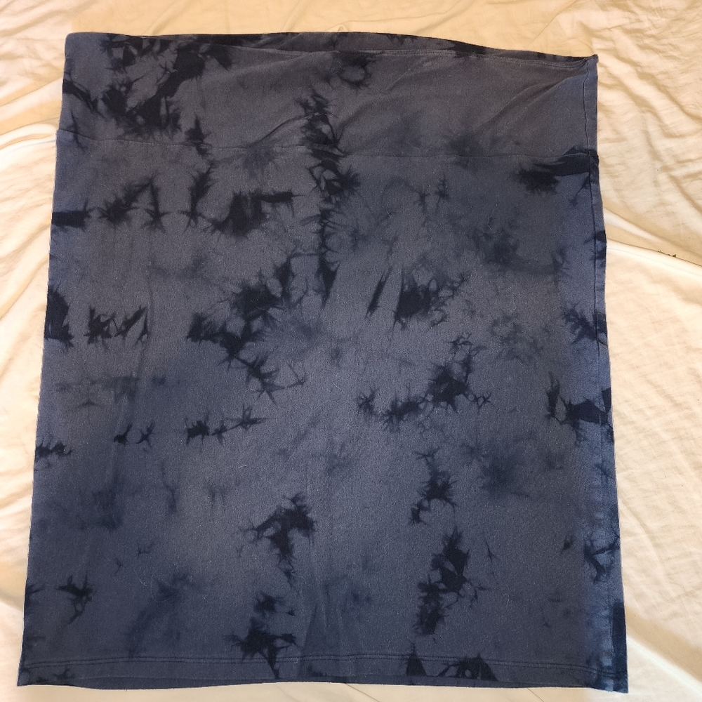 Torrid blue tie dye pencil skirt